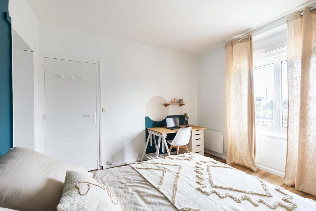 La Clef - Appartement Proche Centre Et Gare Σαιν-Μπριέκ Εξωτερικό φωτογραφία